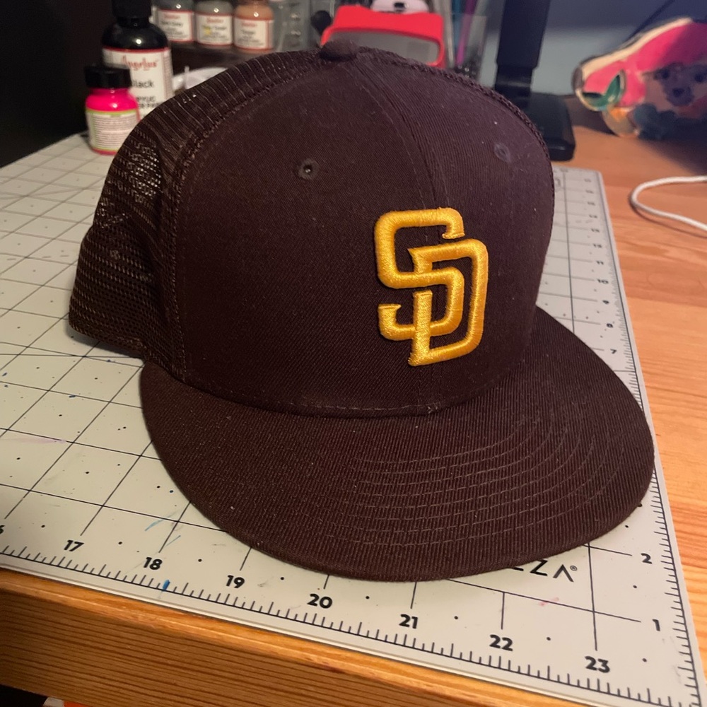 San Diego Padres flat brim snapback